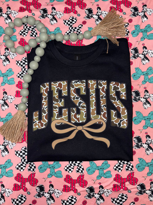 Coquette Camo tee